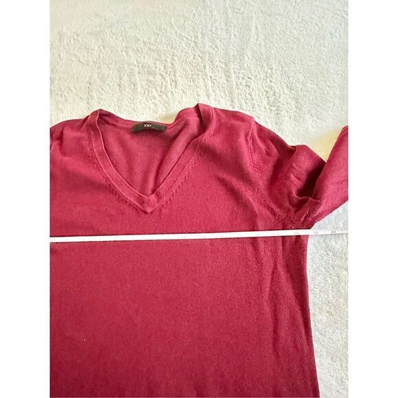 Forever 21 - burgundy red tunic sweater size L - Picture 4 of 5
